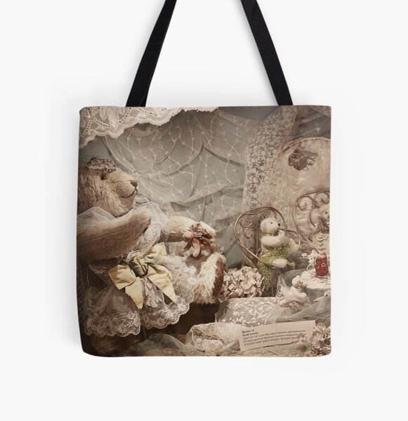Bear with friends All Over Print Tote Bag