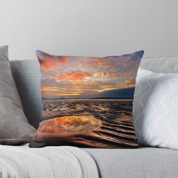 Item preview, Largs Beach Sunset Sand Ripples designed and sold by George Crawford.