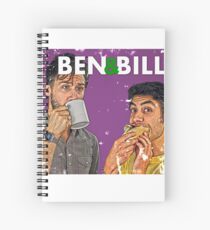 Ben & Bill - Hot Dogs and Coffee Spiral Notebook