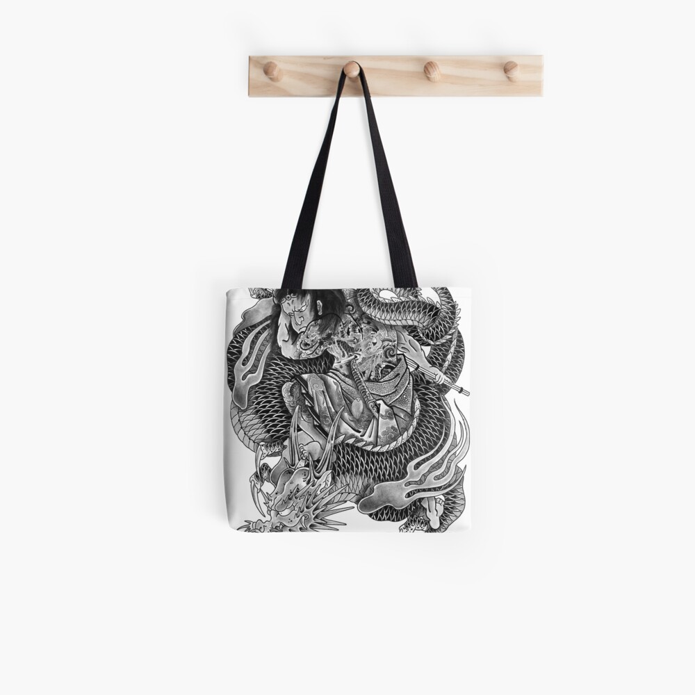"Kumonryu Shishin to Ryu" Tote Bag by twoshay0 Redbubble
