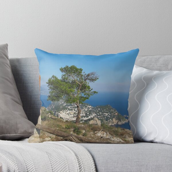 Item preview, Island Capri view from the highest point Monte Solaro designed and sold by kirilart.