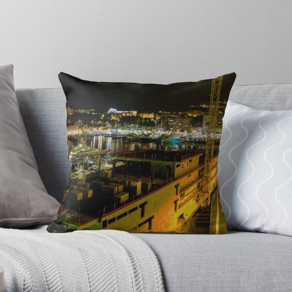 monaco (002) Throw Pillow