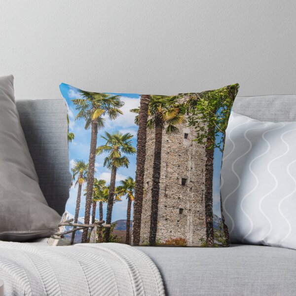 Artikelvorschau, Ticino Palms and a Church Tower entworfen und verkauft von Michael Brewer.
