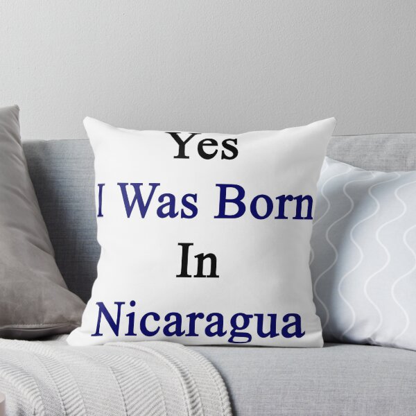 Item preview, Yes I Was Born In Nicaragua designed and sold by supernova23.