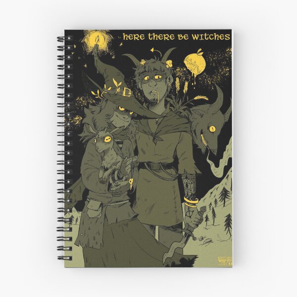 Item preview, Here There Be Witches designed and sold by WizzyMcPuffy.