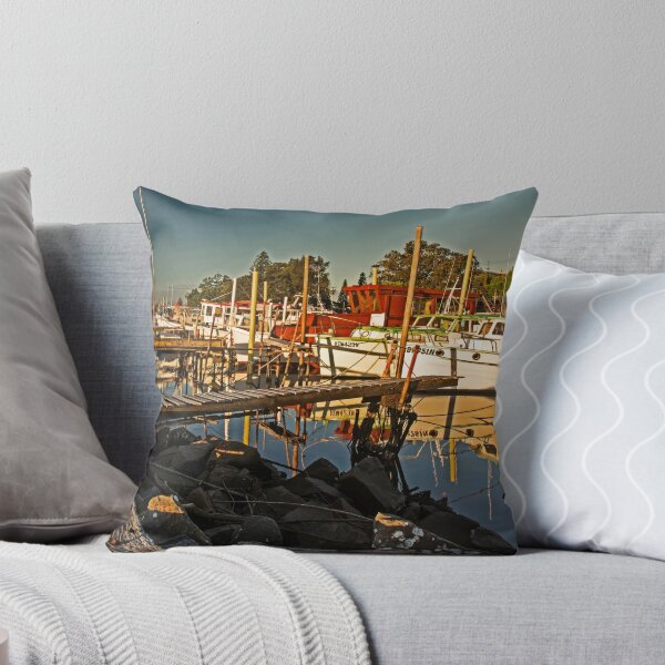 Item preview, Fishing Fleet Greet Sunset designed and sold by bazcelt.