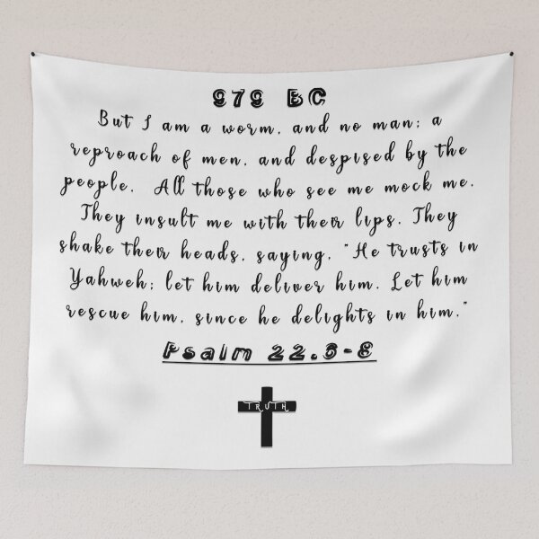 Item preview, Prophecy - Despised by people, mocked for not saving himself on the cross designed and sold by Espied.