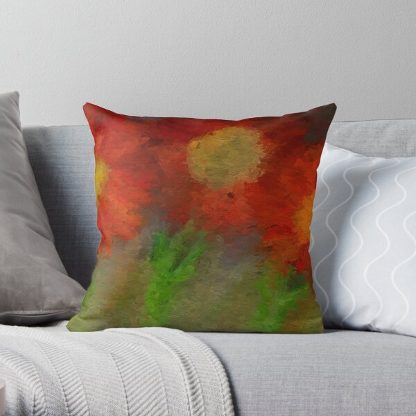 Sunflowers Throw Pillow