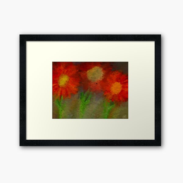 Sunflowers Framed Art Print