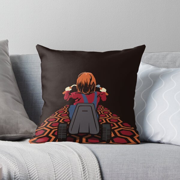 The Shining Danny Torrance Go Kart Throw Pillow