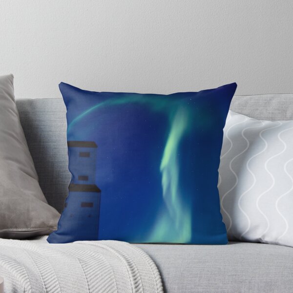 Item preview, Northern Lights and Grain Elevator Saskatchewan Canada designed and sold by pictureguy.