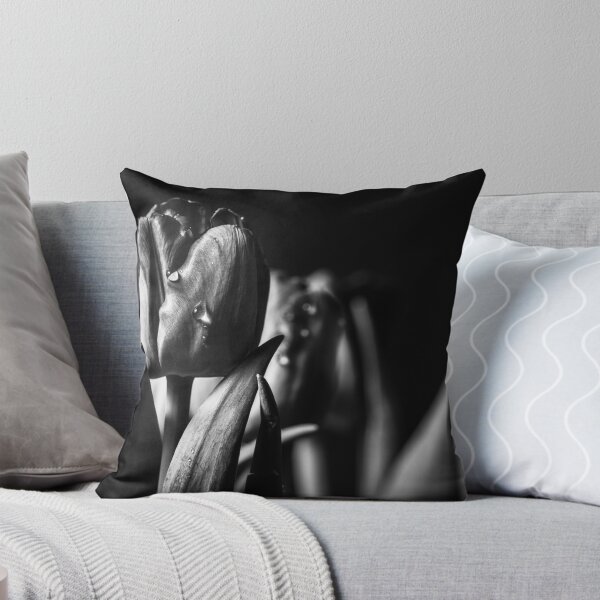 Item preview, Bundle of Tulips Black and White designed and sold by Thliii.