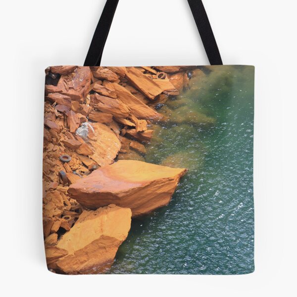 Item preview, Tyres on red rocks - near Queenstown (Tasmania) 2013 designed and sold by jackibrown.