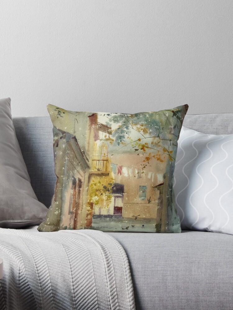 Item preview, Throw Pillow designed and sold by AndrejGerasimuk.