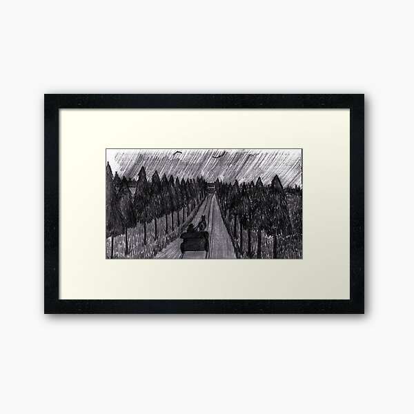 ALMOST HOME Framed Art Print