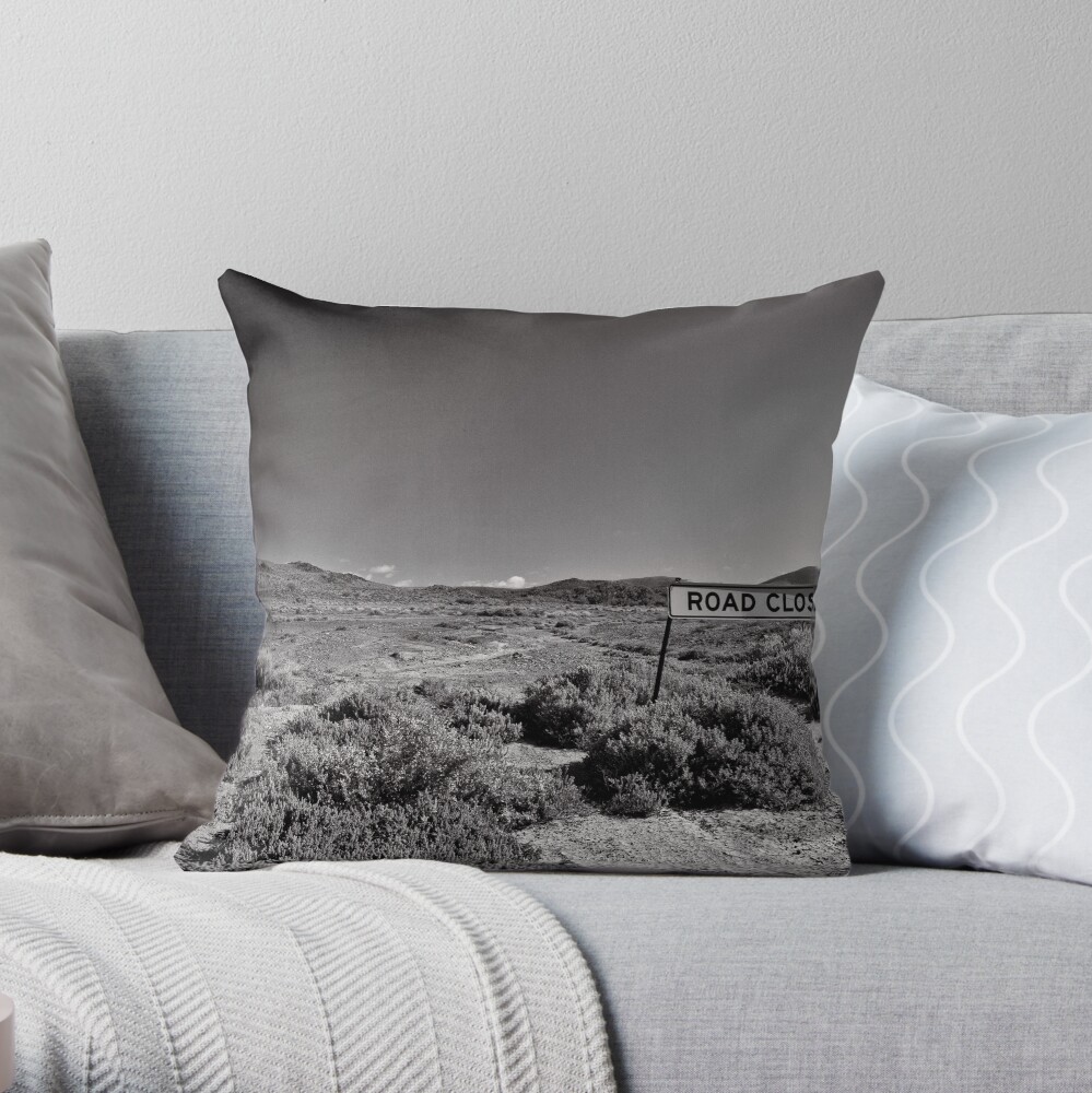 Bush Highway - South Australia Throw Pillow