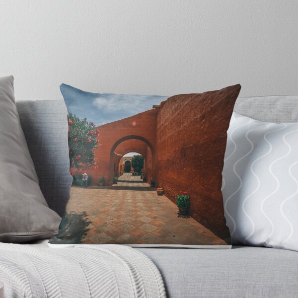 Item preview, Peruvian Architecture Print, Arequipa, Peru, Wall Art, Monastery, Spanish Colonial designed and sold by Rebecca Hollman.