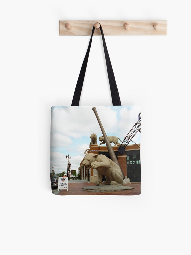 Comerica Park Detroit Tigers Tote Bag By Ffooter Redbubble