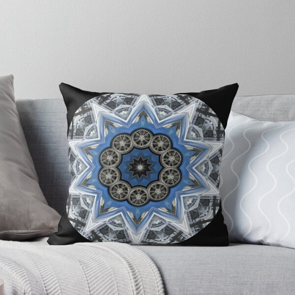 Item preview, Blue Car Building Kaleidoscope 001 designed and sold by fantasytripp.