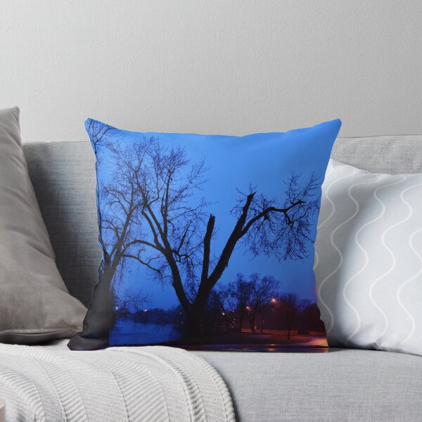 Item preview, Rainy Springtime Trees At Dusk designed and sold by farmbrough.