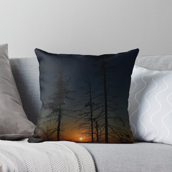 Item preview, Burnt Trees in Sunset designed and sold by Kazamoto.