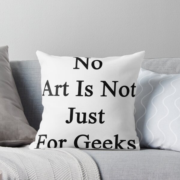 Aperçu de l'œuvre No Art Is Not Just For Geeks  créée et vendue par supernova23.