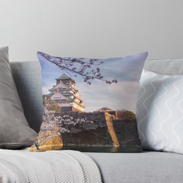 Item preview, Late Afternoon Sun, Osaka Castle, Japan. designed and sold by mikeofthethomas.