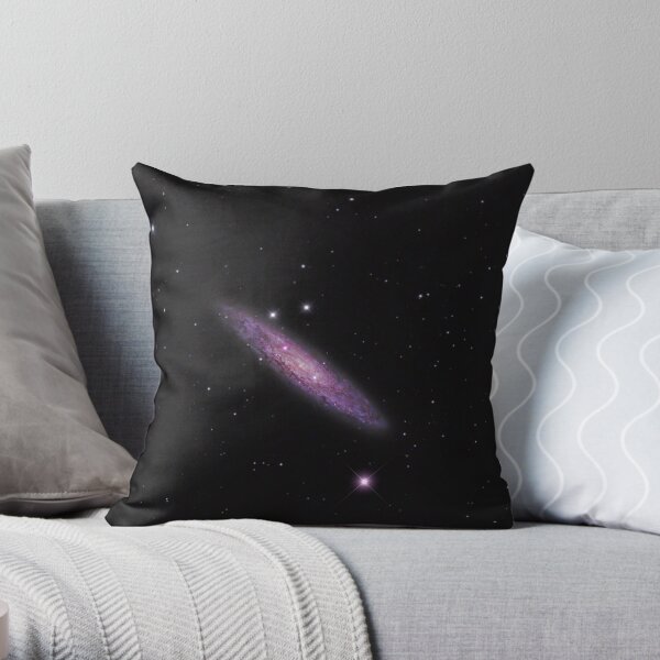 NGC 253 - Sculptor Galaxy (Astronomy.com APOD) Throw Pillow