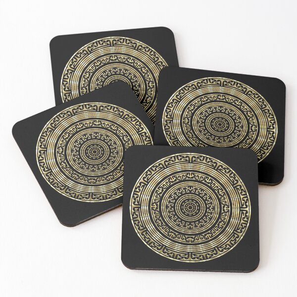 Item preview, Alien Artefact Mandala Gold designed and sold by CosmicView.