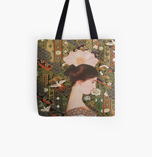 Thoughts Abloom All Over Print Tote Bag