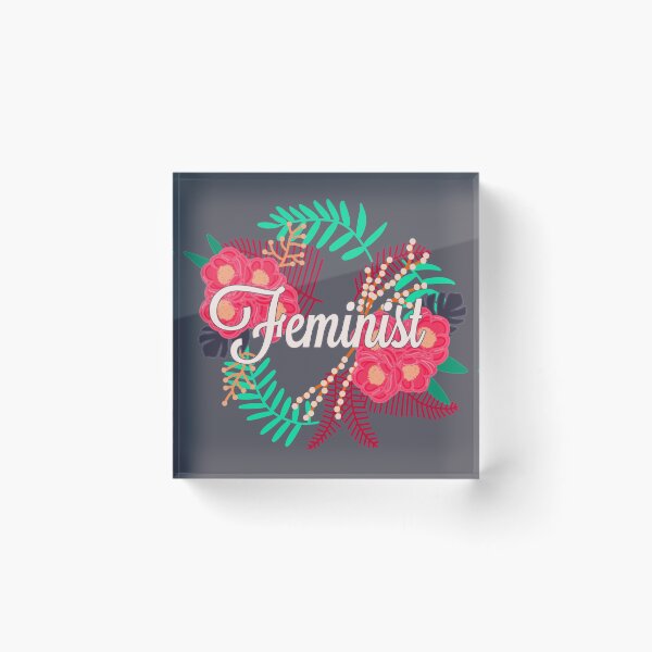 Item preview, Feminist with Flowers  designed and sold by RachelZizmann.