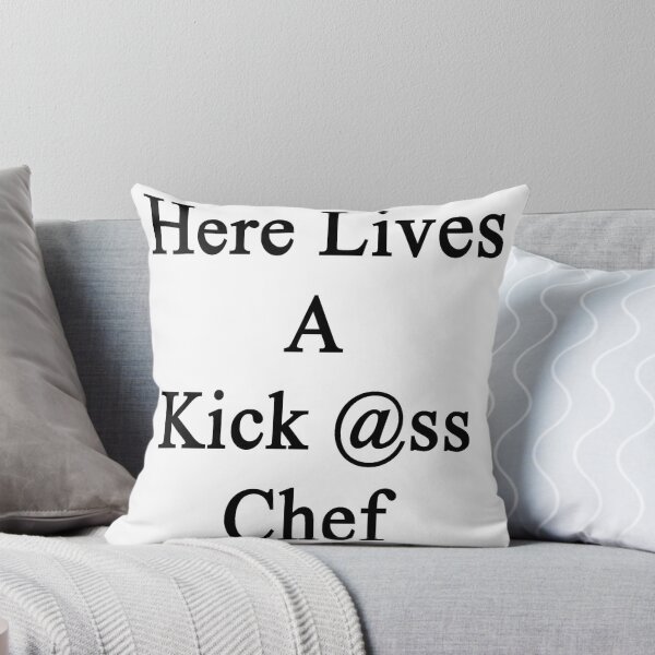 Item preview, Here Lives A Kick Ass Chef  designed and sold by supernova23.