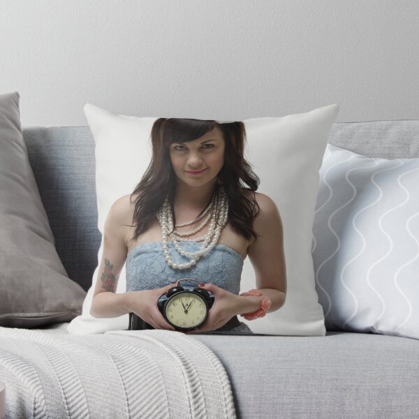 Alice in Wonderland Throw Pillow