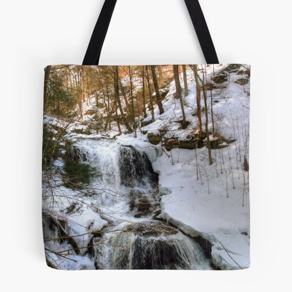 Item preview, Winter Is Loosing Its Grip On Tuscarora Falls designed and sold by Gene Walls.