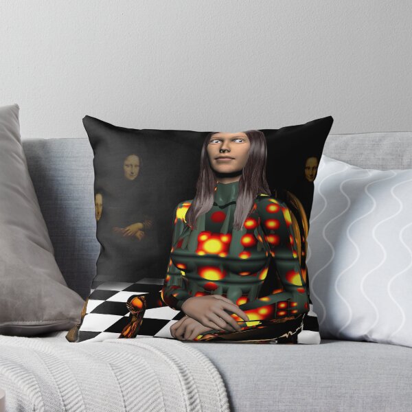 Artikelvorschau, A Slightly Maniacal Modern Mona Lisa entworfen und verkauft von Ann Morgan.