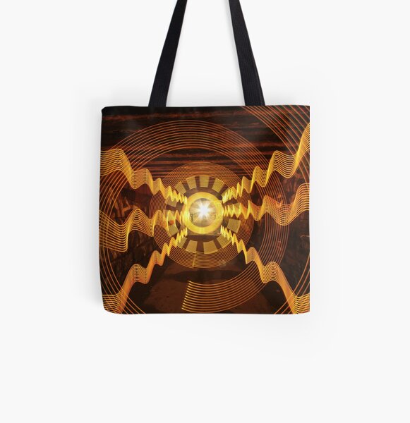 Under the railway line All Over Print Tote Bag