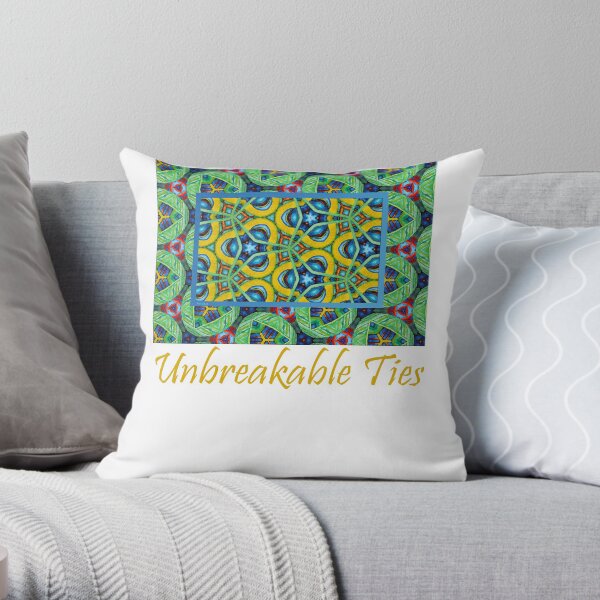 Unbreakable Ties Throw Pillow