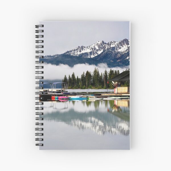 Life Would be Plenty Dry Without a Boat Spiral Notebook