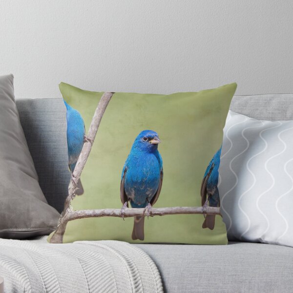 Item preview, Indigo Bunting Trio designed and sold by Bonnie T.  Barry.