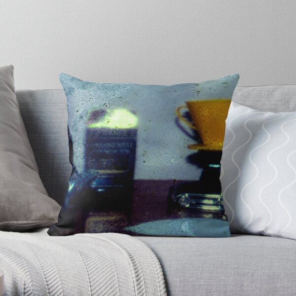 the smoke 1 Throw Pillow