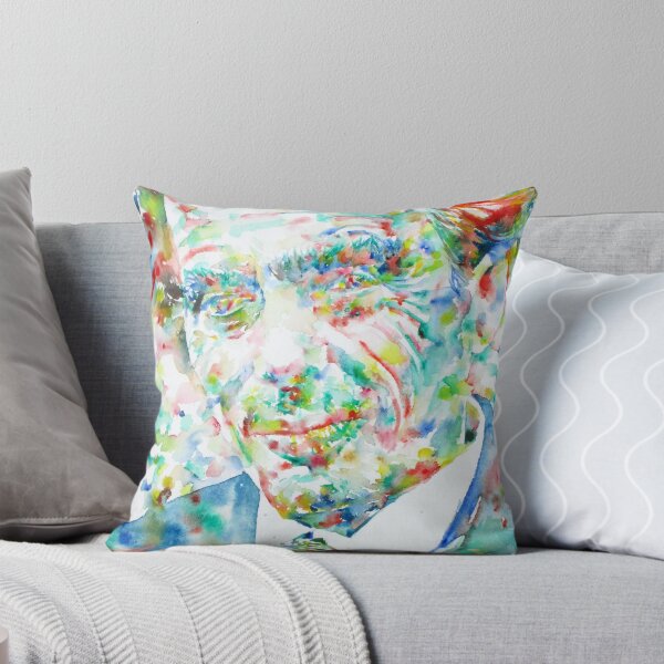 Item preview, ALDOUS HUXLEY - watercolor portrait .1 designed and sold by lautir.