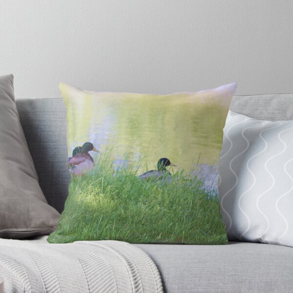 Item preview, MALLARDS AT THE POND designed and sold by Pauline Evans.