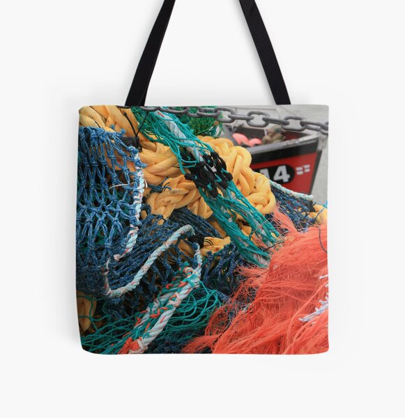 Fishing Nets Tote Bags for Sale