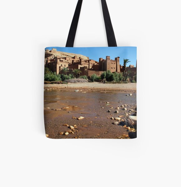 Kasbah in Skoura Morocco All Over Print Tote Bag