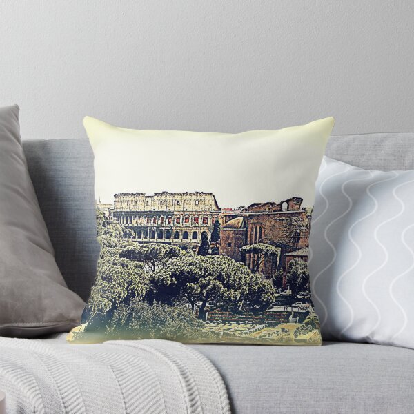 Item preview, Panorama of Rome with the Colosseum designed and sold by orsinico.