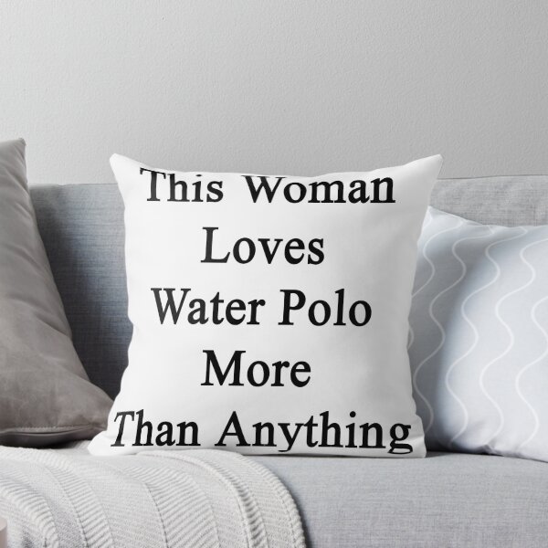 Artikelvorschau, This Woman Loves Water Polo More Than Anything entworfen und verkauft von supernova23.