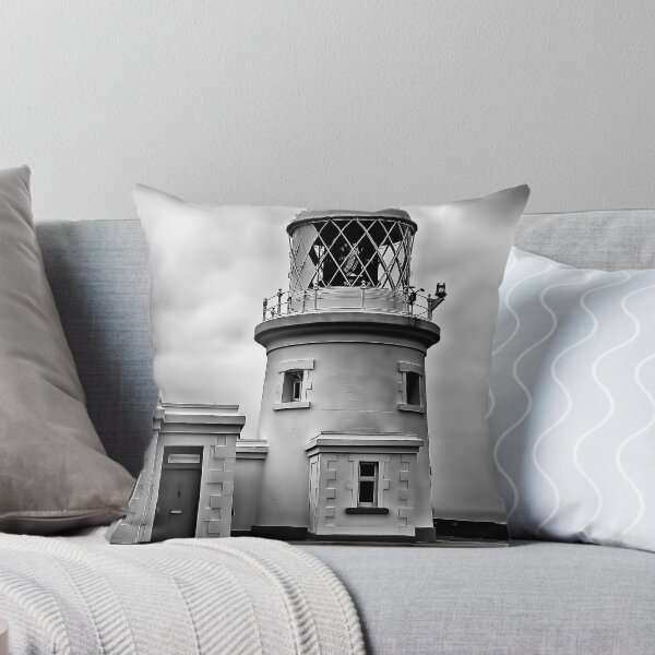 Item preview, Pendeen Lighthouse Black and White designed and sold by Chris Thaxter.