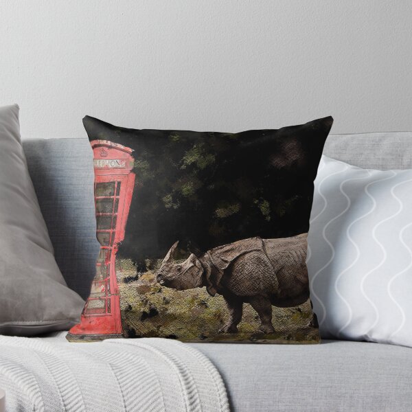 Item preview, Wrong Number - Rhino vs Phone Booth designed and sold by Galen Valle.
