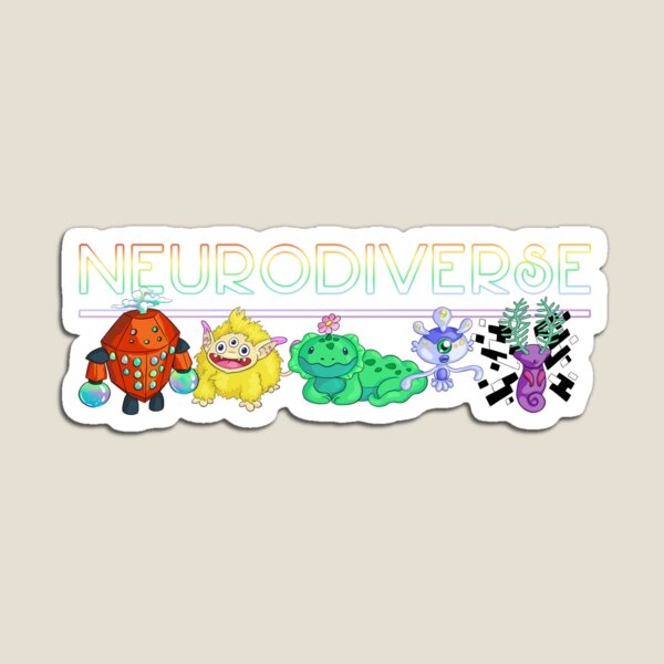 Item preview, Spectrum Critters - Neurodiverse designed and sold by ArtsAflame.