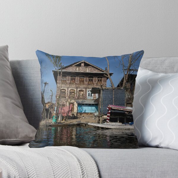 Item preview, Cartoon - A slightly more run down section of the Dal Lake designed and sold by ashishagarwal74.